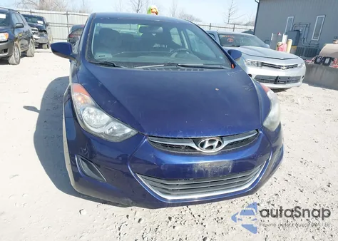 2012 Hyundai Elantra Gls z USA, uszkodzony, nr VIN 5NPDH4AEXCH062492